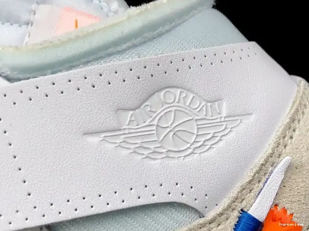 HYPE Retro Air 1 White Jordan AQ0818-100 High Off-White 0409